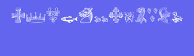 Heraldic Devices by Intellecta Design — Dingbats Font — thumbnail 3