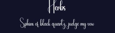Herbs by Andi Moz — Script Handwritten Font — thumbnail 2