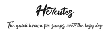 Hercutes by Perspectype Studio - Letterena.com — Script Handwritten Font — thumbnail 1
