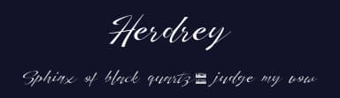 Herdrey by Typia Nesia — Script Handwritten Font — thumbnail 2