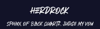 Herdrock by Creatype Studio — Script Handwritten Font — thumbnail 2