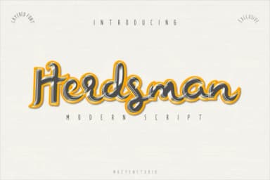 Herdsman Font by Mozyen Studio — Script Handwritten Font — thumbnail 1
