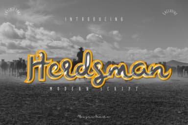 Herdsman Font by Mozyen Studio — Script Handwritten Font — thumbnail 8