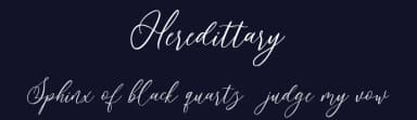 Heredittary by Creatype Studio — Script Handwritten Font — thumbnail 2