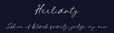 Herlianty by MJB Letters — Script Handwritten Font — thumbnail 2