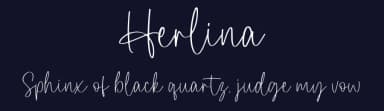 Herlina by Revo Farisky — Script Handwritten Font — thumbnail 2