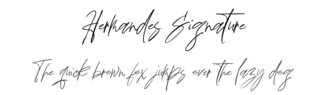 Hermandes Signature by Tebaltipis Studio — Script Handwritten Font