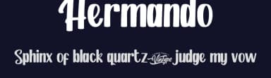 Hermando by VinType — Script Handwritten Font — thumbnail 2