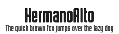 HermanoAlto by Levi Szekeres — Sans Serif Font — thumbnail 1