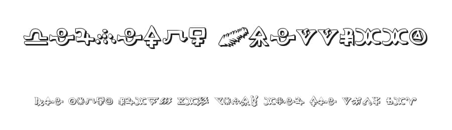 Hermetic Spellbook by Iconian Fonts — Dingbats Font