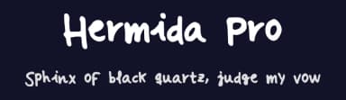 Hermida Pro by Marcos  Hermida — Script Handwritten Font — thumbnail 2