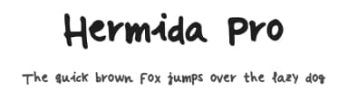 Hermida Pro by Marcos  Hermida — Script Handwritten Font — thumbnail 1