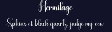 Hermitage by Andi Moz — Script Handwritten Font — thumbnail 2