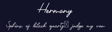 Hermony by Edric Studio — Script Handwritten Font — thumbnail 2