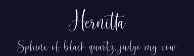 Hernitta by Ef Studio — Script Handwritten Font — thumbnail 2