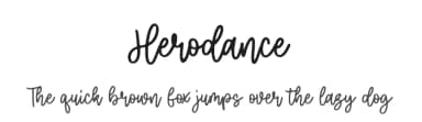 Herodance by Balpirick Studio — Script Handwritten Font — thumbnail 1