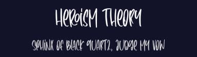 Heroism Theory by Hatf Type — Script Handwritten Font — thumbnail 2