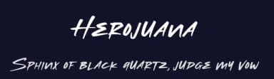 Herojuana by Allouse Studio — Script Handwritten Font — thumbnail 2