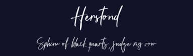 Herstond by Vultype — Script Handwritten Font — thumbnail 2