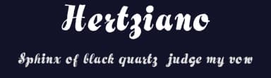 Hertziano by Intellecta Design — Script Handwritten Font — thumbnail 2
