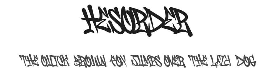 Hesorder by Ronny Studio — Script Handwritten Font