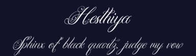 Hesthiya by Denustudios — Script Handwritten Font — thumbnail 2