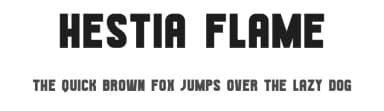 Hestia Flame by SushiHueDesign — Sans Serif Font — thumbnail 1