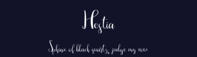Hestia by niyos — Script Handwritten Font — thumbnail 2