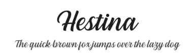 Hestina by 7NTypes — Script Handwritten Font — thumbnail 1