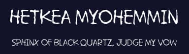 Hetkea Myohemmin by Juha Korhonen — Script Handwritten Font — thumbnail 2