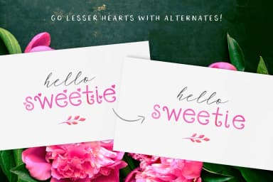 Hey Love Font by typefairy — Script Handwritten Font — thumbnail 5