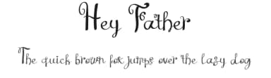 Hey Father by Eddy Goodboy — Script Handwritten Font — thumbnail 1