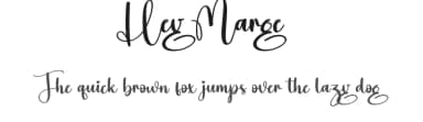 Hey Marge by Scratchones — Script Handwritten Font — thumbnail 1