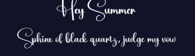 Hey Summer by Scratchones — Script Handwritten Font — thumbnail 2