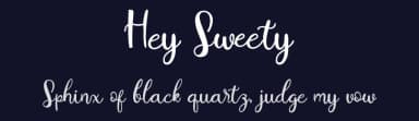 Hey Sweety by StringLabs Creative Studio — Script Handwritten Font — thumbnail 2