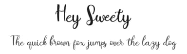 Hey Sweety by StringLabs Creative Studio — Script Handwritten Font — thumbnail 1