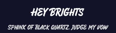 Hey Brights by Nugs Studio — Script Handwritten Font — thumbnail 2