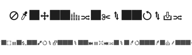 Heydings Controls by Heydon Pickering — Dingbats Font