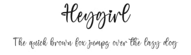 Heygirl by Wahyu Studio — Script Handwritten Font — thumbnail 1