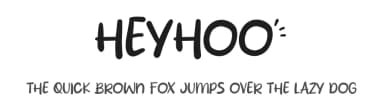 Heyhoo by Khurasan — Script Handwritten Font — thumbnail 1