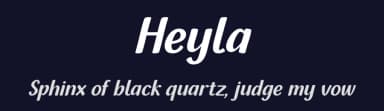 Heyla by 7NTypes — Script Handwritten Font — thumbnail 2