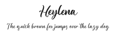 Heylena by FatmaStudio — Script Handwritten Font — thumbnail 1