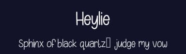 Heylie by Letterayu — Script Handwritten Font — thumbnail 2