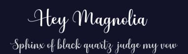 Hey Magnolia by Mytha Studio — Script Handwritten Font — thumbnail 2