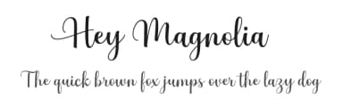 Hey Magnolia by Mytha Studio — Script Handwritten Font — thumbnail 1
