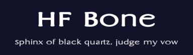 HF Bone by HyFont Studio — Sans Serif Font — thumbnail 2