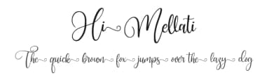 Hi Mellati by Abas Creative — Script Handwritten Font — thumbnail 1
