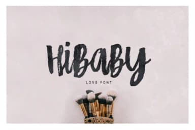 HiBaby Font by Dhan Studio — Script Handwritten Font — thumbnail 1