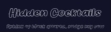 Hidden Cocktails by Eifetstype — Script Handwritten Font — thumbnail 2