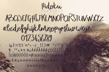 Hidoku Font by SmartDesigns — Script Handwritten Font — thumbnail 5
